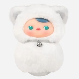 BNWT POP MART PUCKY Roly-Poly Kitty Series Vinyl Plush - Noble Cat
